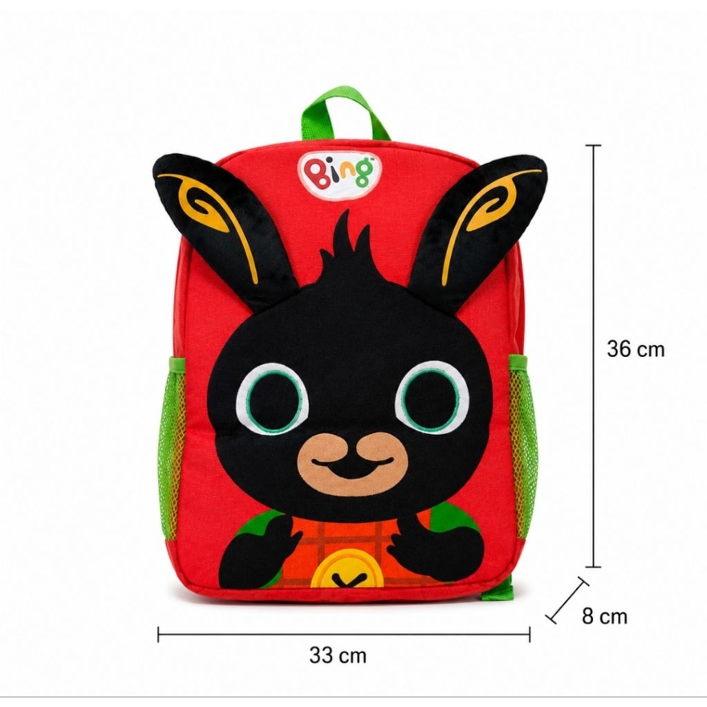 กระเป๋าเป้ Bing Bunny 3D สำหรับเด็กอนุบาล