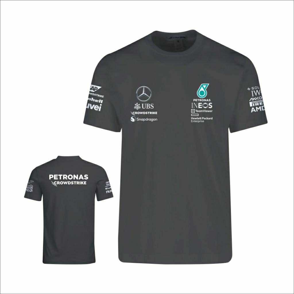 เสื้อยืด Mercedes เสื้อยืด AMG F1 / Mercedes AMG F1 Petronas เสื้อยืดคุณภาพดีที่สุด