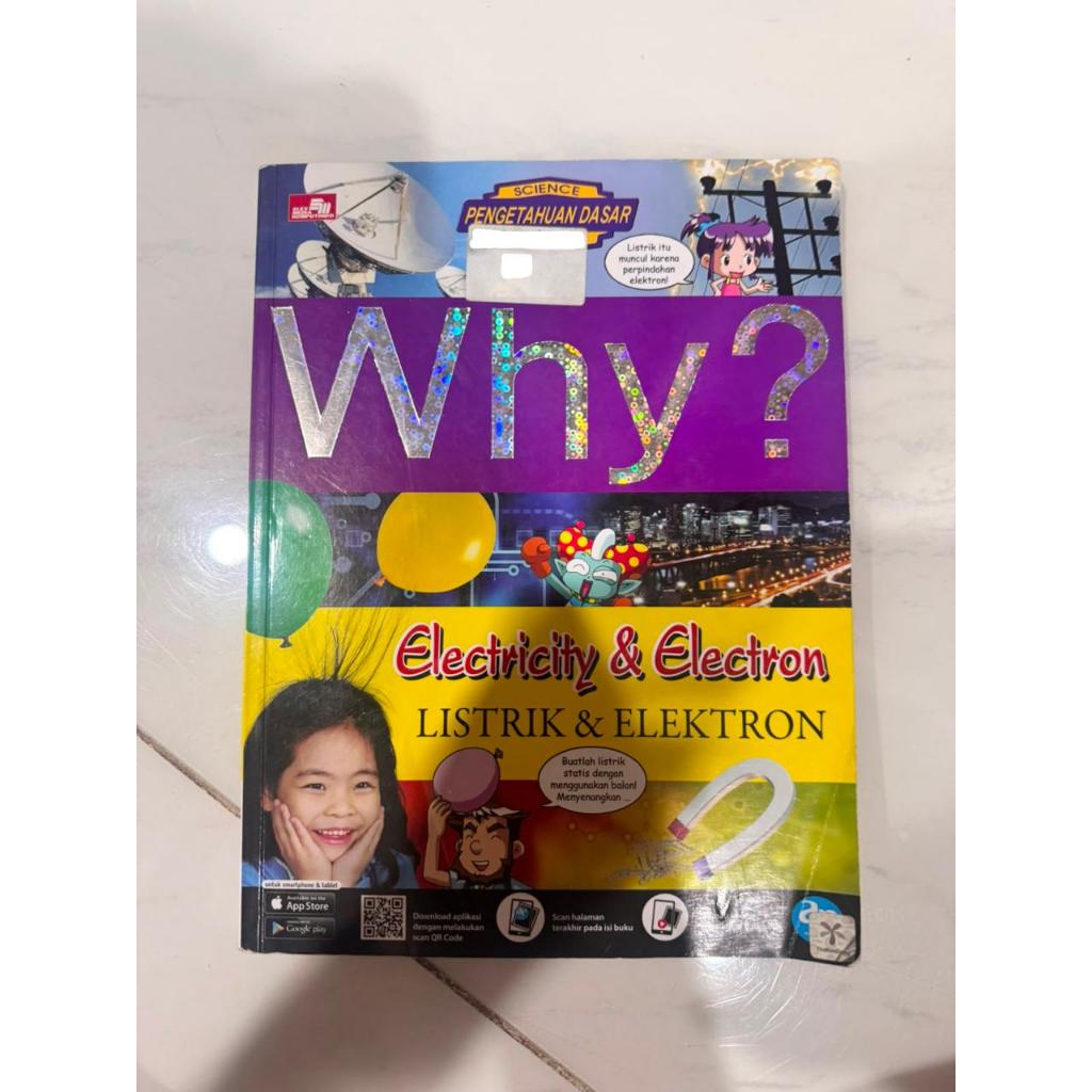 WHY หนังสืออ่านหนังสือสําหรับเด็กไฟฟ้าและ Electron Edition