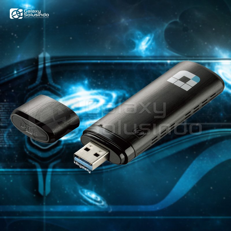 D-LINK DWA-182 อะแดปเตอร์ USB Wi-Fi ไร้สาย AC1300 MU-MIMO - GS