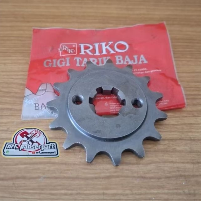 เกียร์หน้า 415 SATRIA FU 150//FRONT PULL GEAR SUZUKI SATRIA FU 150 OLD/BARONG 415/13/14/15 T RIKO ST