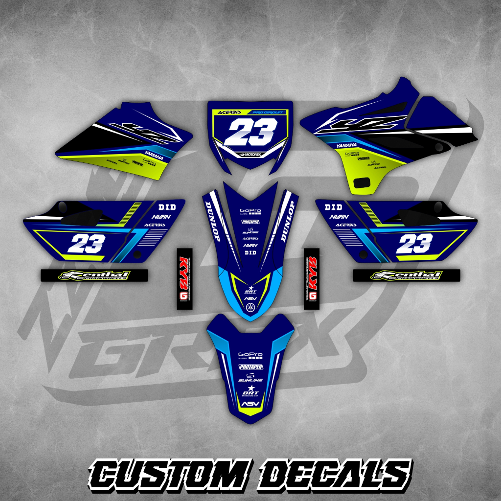 YZ85 OLD / NEW DECAL YZ 85 ใหม่ BEBEK STANDARD DECAL STICKER YZ 85 ใหม่ 85