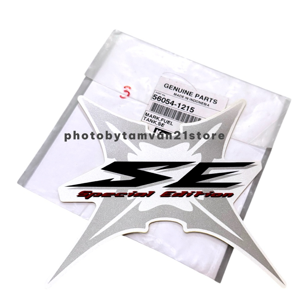 EMBLEM TANK STICKER SPECIAL EDITION NINJA RR NEW SE ORIGINAL KAWASAKI 56054-1215
