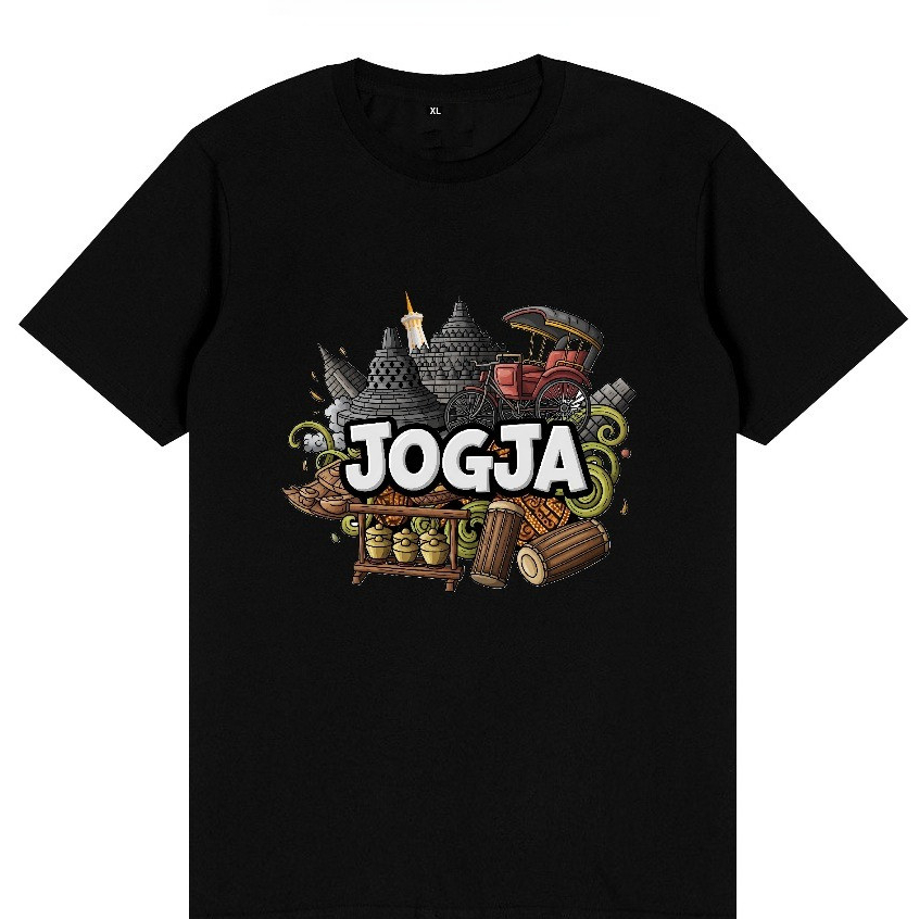 เสื้อยืด SOUVENIR BY JOGJA YOGYAKARTA PART 2