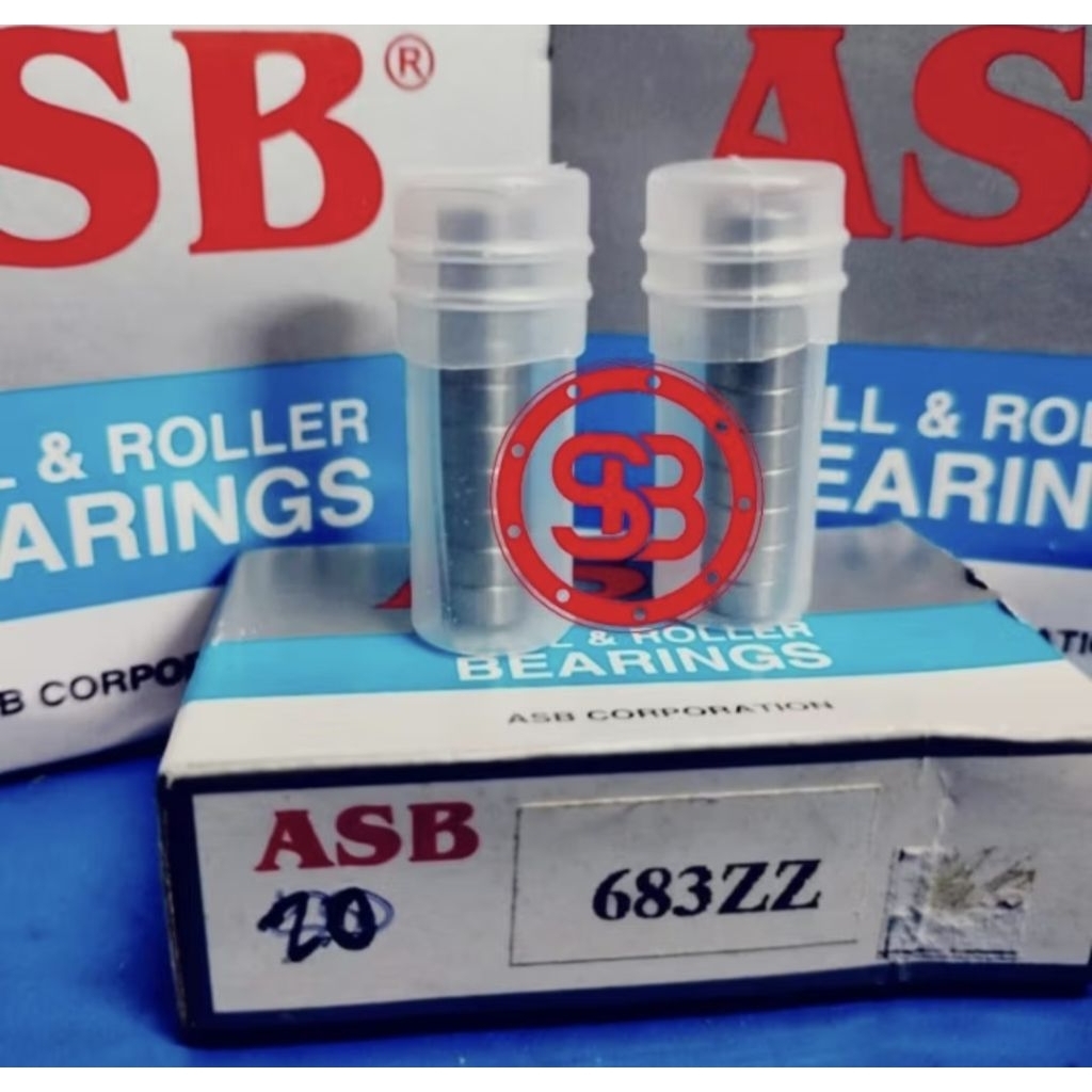 BEARING 683 ZZ ASB ORIGINAL min 10pc