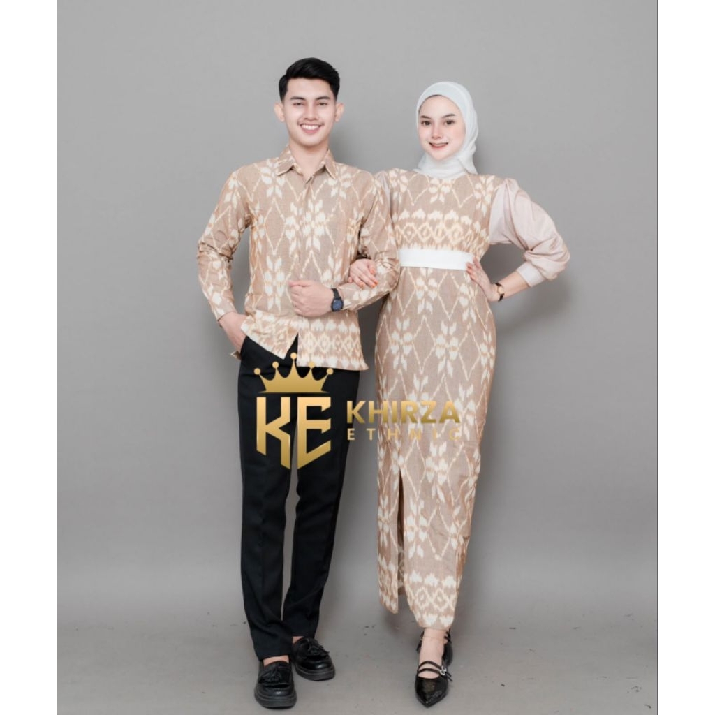 KARTINI MOCA COUPLE WOVEN CLOTHES - COUPLE - CLOTHES - WOVEN WEDDING COUPLE