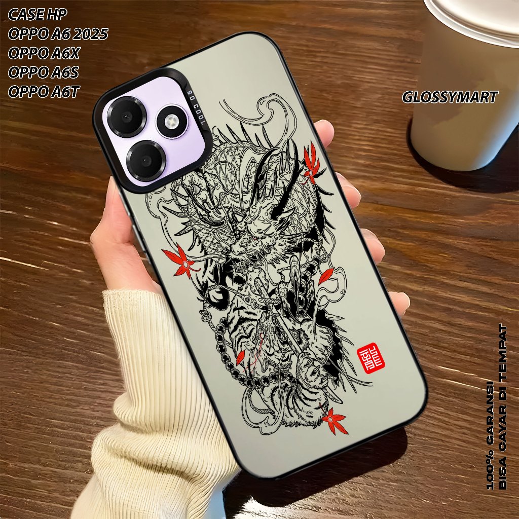 OPPO A6C CASE - OPPO A6X - OPPO A6S - OPPO A6T - OPPO A6 2026 - เคส Premium Matte Hard - เคส IMD - เ