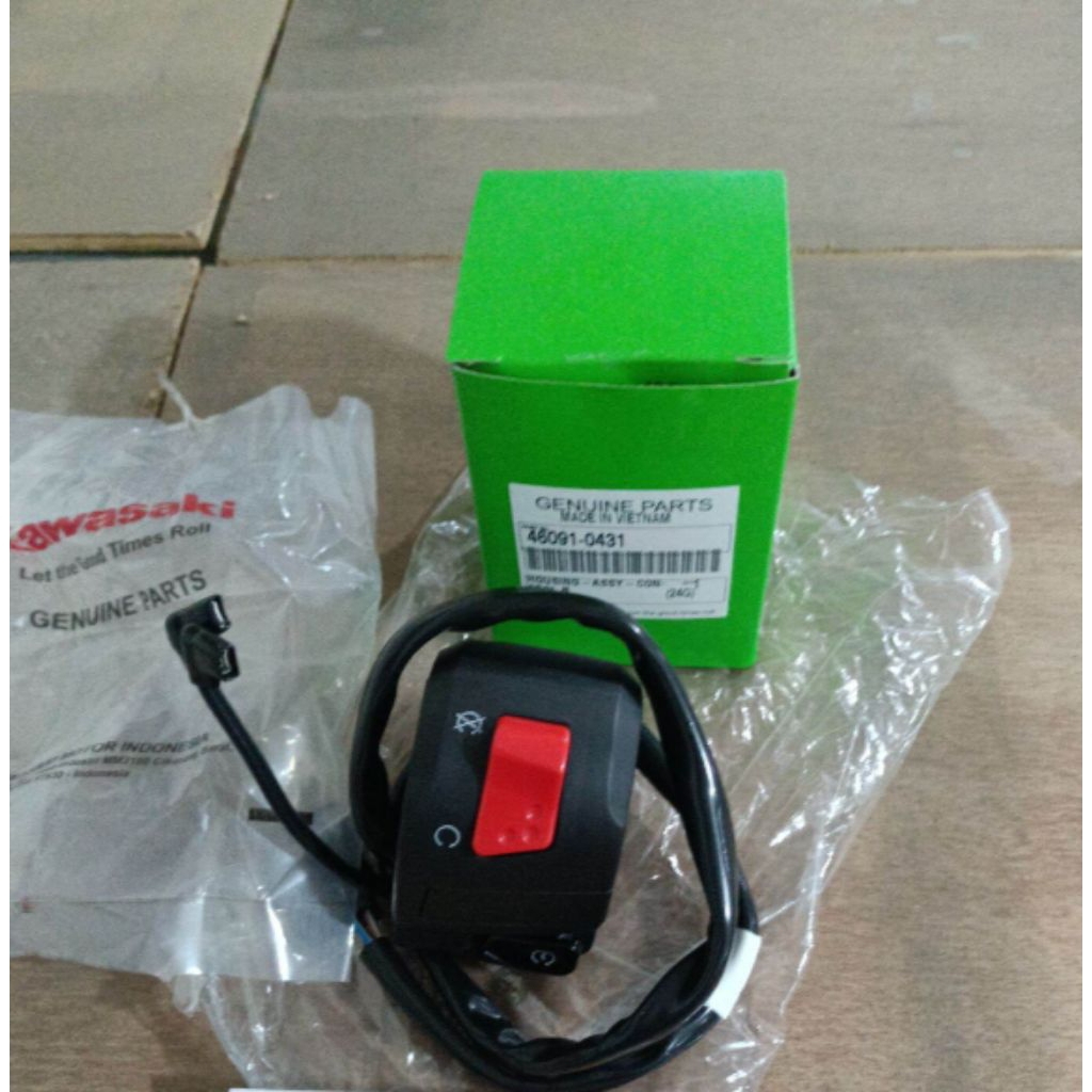 RIGHT SWITCH HOLDER KAWASAKI W175 W 175 46091-0431 ORIGINAL KAWASAKI