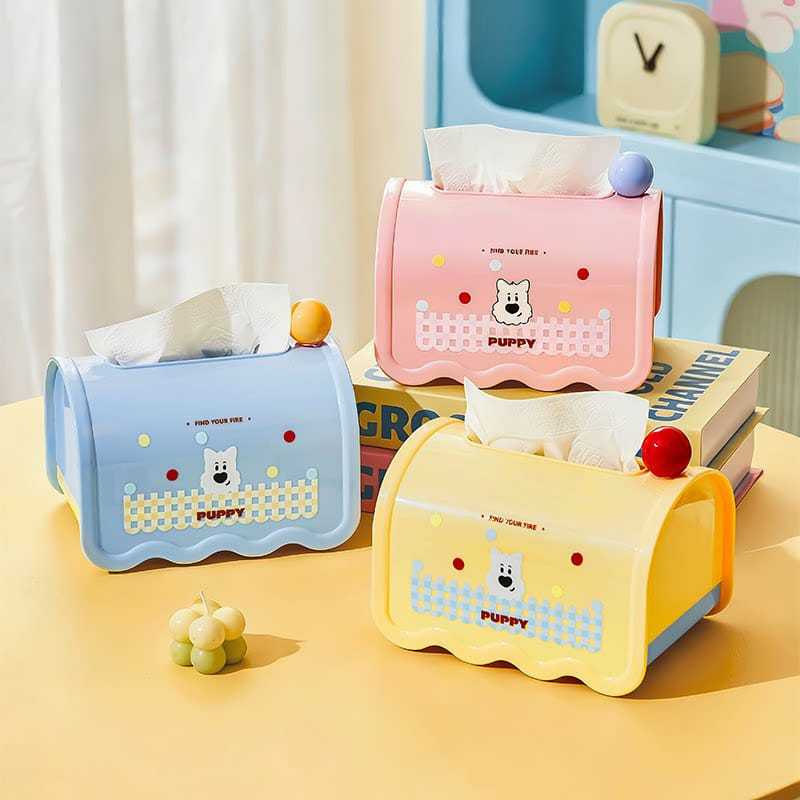 HT- VINTAGE TISSUE HOLDER - AESTHETIC TISSUE HOLDER - CUTE TISSUE HOLDER - TISSUE BOX 7084