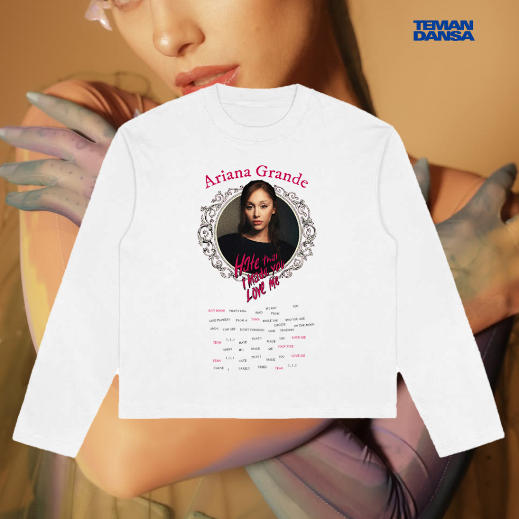 ARIANA GRANDE PETAL - เสื้อยืด BOXY OVERSIZED / REGULAR