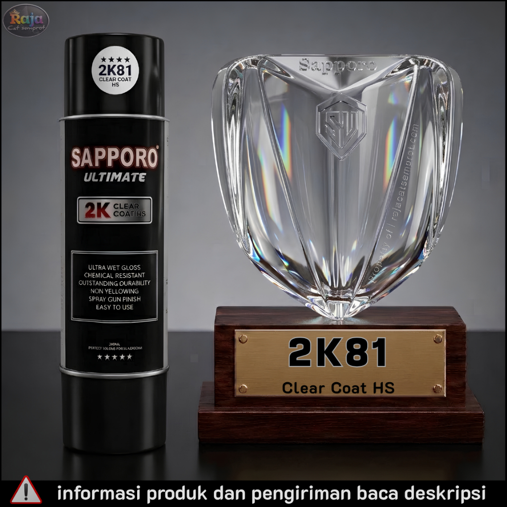 Sapporo Ultimate : Clear Coat HS - 2K81****