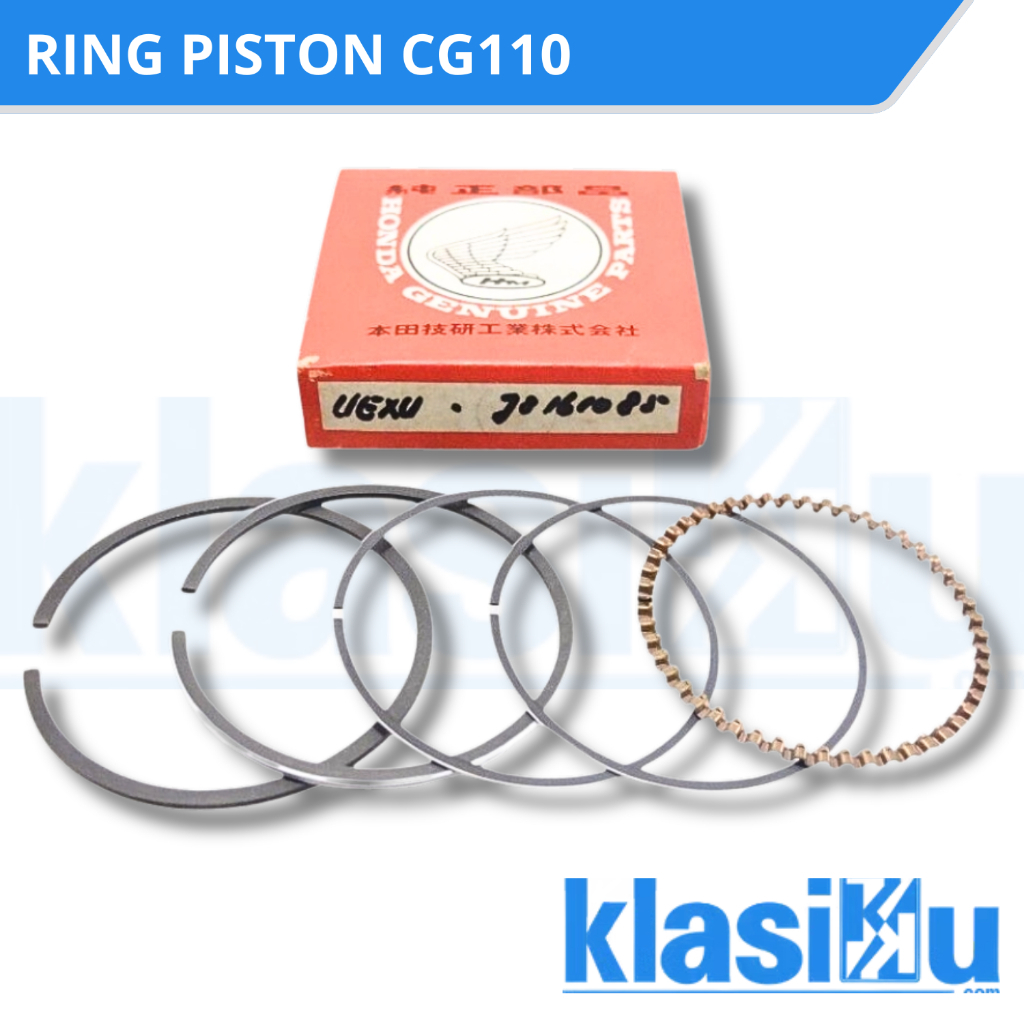 แหวนลูกสูบ Honda CG110 Honda Cg110 Cg 110 S110 S 110 Benly Oversize 75 ของแท้จากญี่ปุ่น