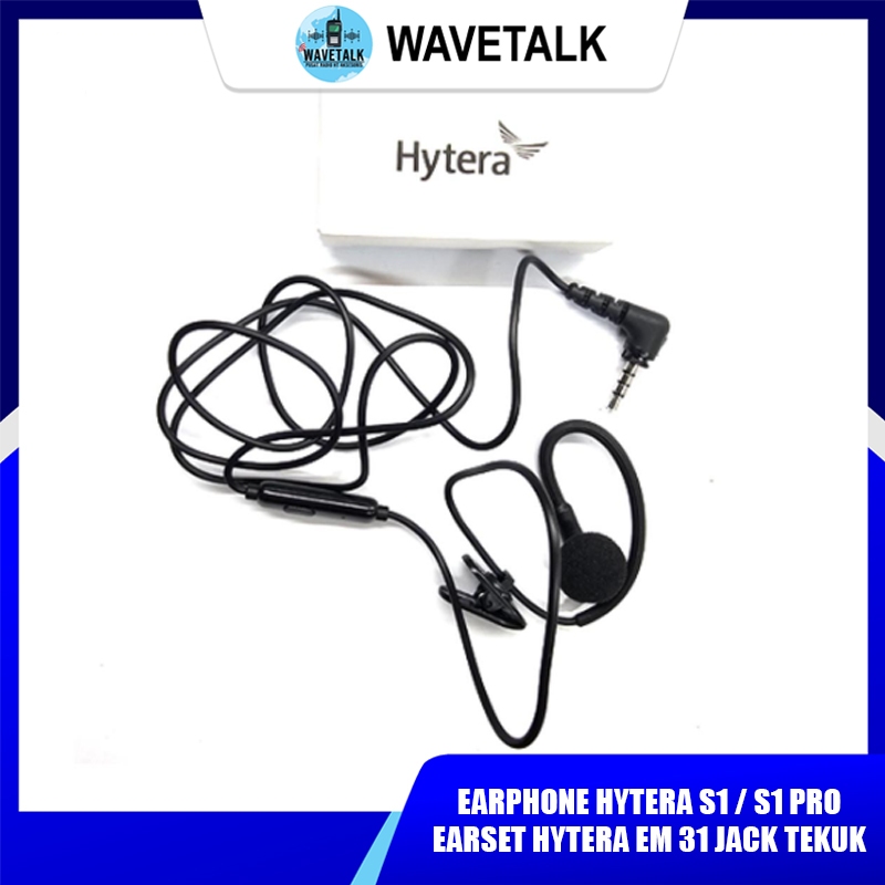 Hytera EM 31 หูฟัง S1 Mini S1 Pro S1 Earset Hytera S1 Pro S1 Em31 แจ็ค 3.5 มม.หูฟังเดิม