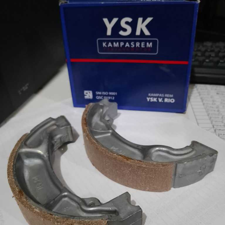 ผ้าเบรคหลัง PIRODO YSK VARIO BEAT FI VARIO 125 VARIO 150 SCOOPY GENIO MEGAPRO YSK ยี่ห้อ