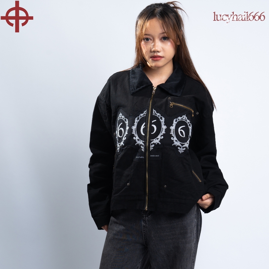 LucyhailTripleSix - Forsaken Faith - Work Jacket Signature Collection 6/6
