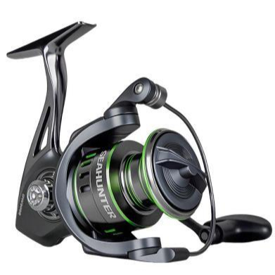 รอกตกปลาแบบหมุนตัวโลหะ Seahunter DW 1000