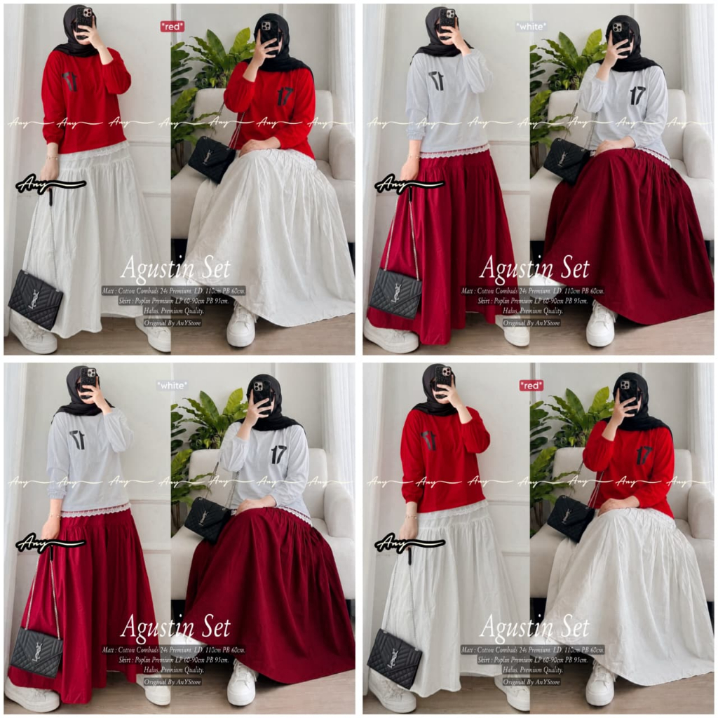HQ เสื้อผ้าผู้หญิง AGUSTIN SET จาก AnY FASHION STORE