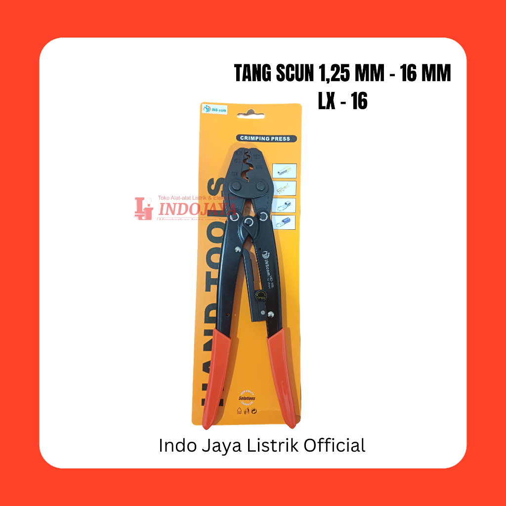 SCUN PLIERS 1.25 MM - 16 MM LX - 16