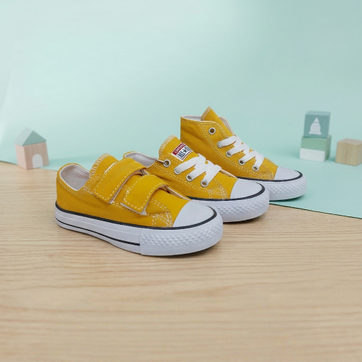 รองเท้ารองเท้าผ้าใบ BOYS AND GIRLS AGED 1-9 ปี