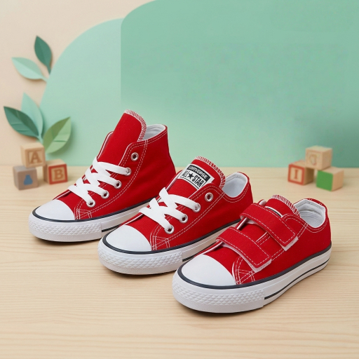 รองเท้ารองเท้าผ้าใบ BOYS AND GIRLS AGED 1-9 ปี
