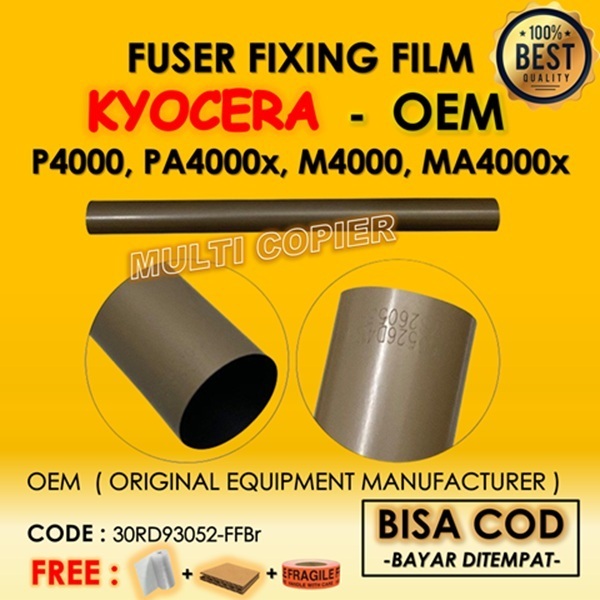เคียวซีร่า ฟิล์มคุณภาพสูง FUSER PA4000x MA4000X FK-1270 FK 1270 FK-1275