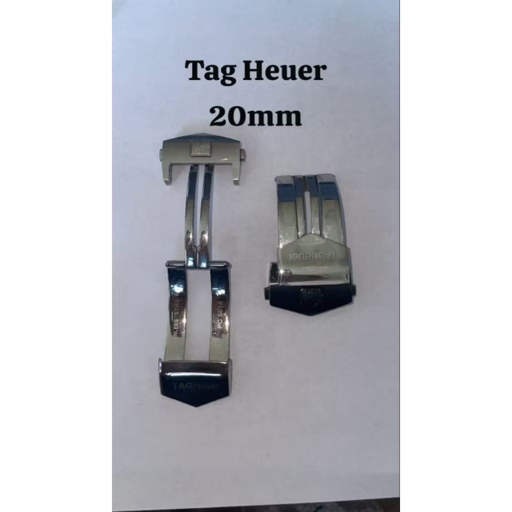 Original Buckle Tag Heuer 20mm / Stainless Steel Clasp Watch Buckle