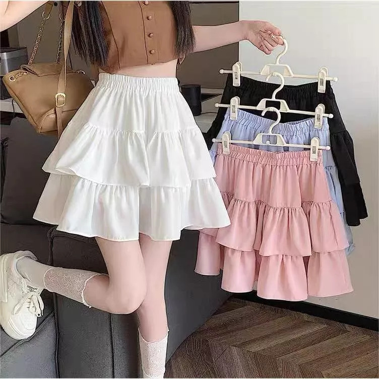 POLLY Mini Skirt Short Layered Skirt / Short Womens Skirt