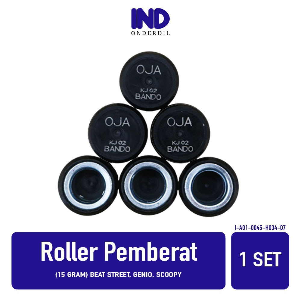 ลูกกลิ้งน้ําหนัก BeAT Street K1A K1AL & Genio K0J K0JN & Scoopy K2F Roller Loler Weights