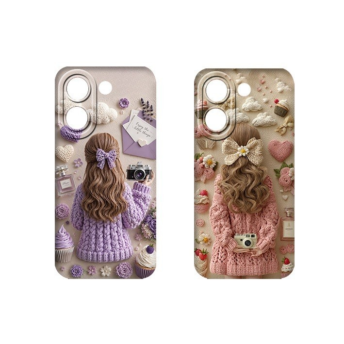 [CFR21] Softcase Hp Poco X8 Pro 5G - ซิลิโคนยืดหยุ่น Procamera สาวน่ารัก Motif