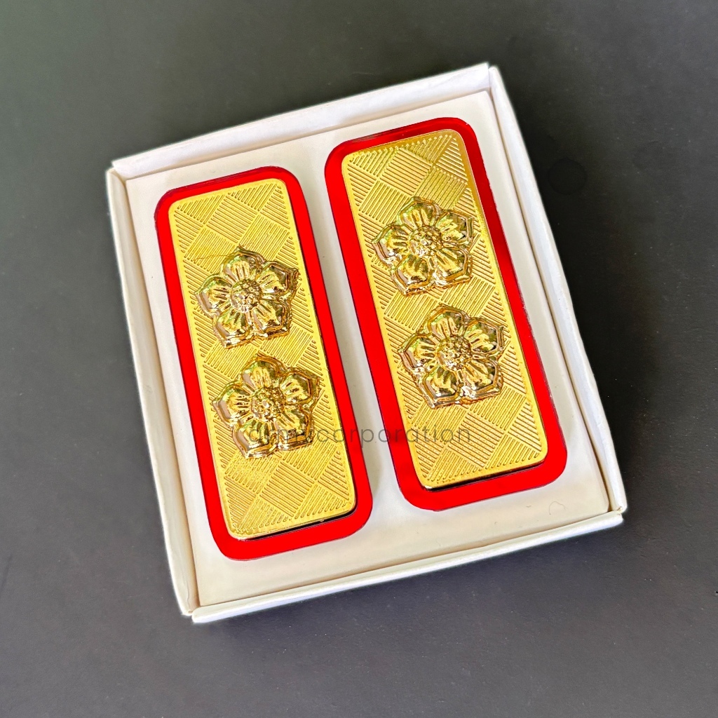 ใหม่ล่าสุด 4A Jasmine 2 อะคริลิค ASN Collar Rank / ASN Position Sign