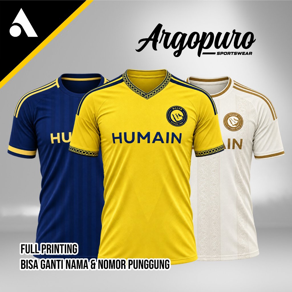 เสื้อฟุตบอล Al Nasr 2026 ล่าสุด Ronaldo 7 พิมพ์เต็ม