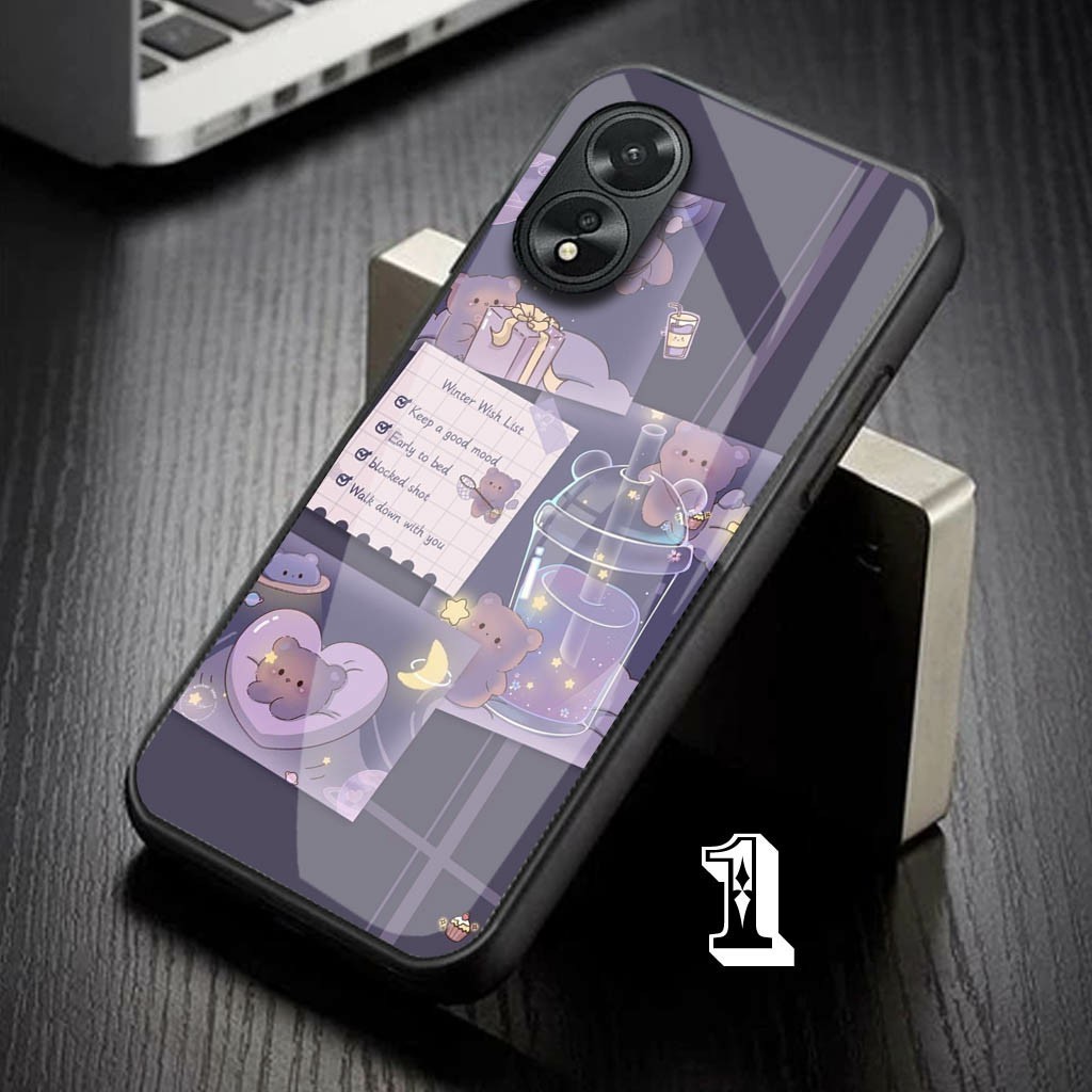 ซิลิโคนเคลือบเงาเคสโทรศัพท์สําหรับOppo A18 A38 ล่าสุดซิลิโคนสําหรับOppo A18 A38 Softcase hpสําหรับOp