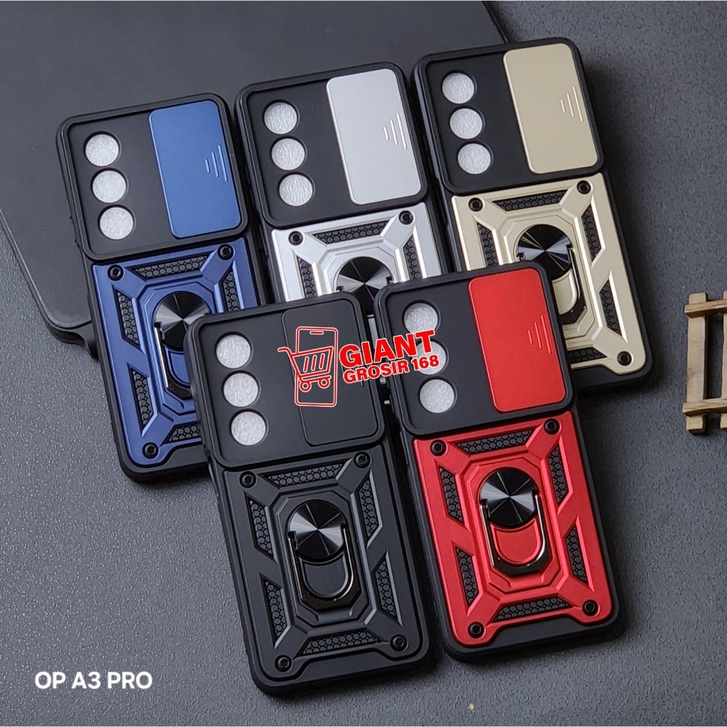 เคส Oppo A3 Pro Transformer Slide 2 In 1 เคส Oppo A3 Pro