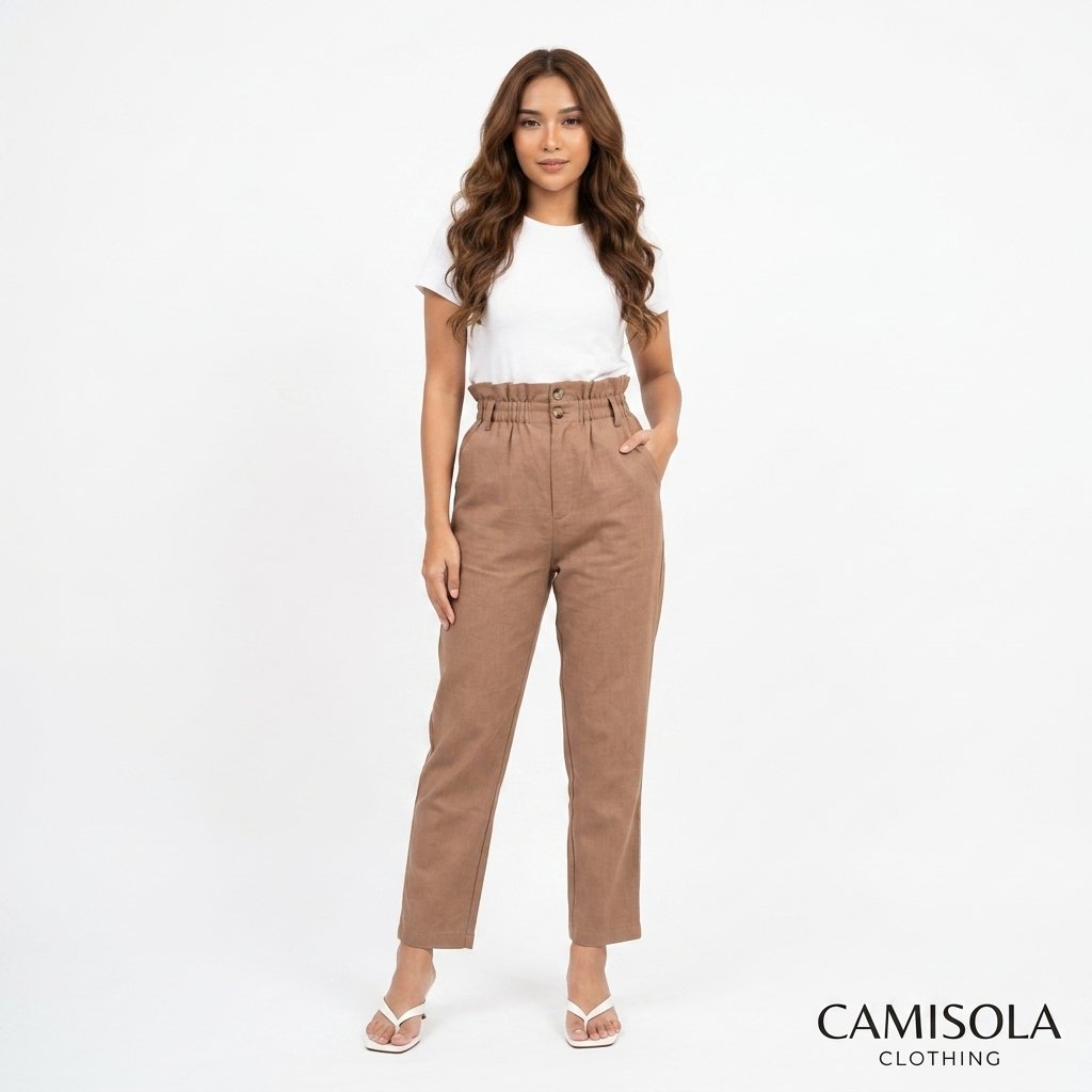 CC - HIGHWRIST JEANS PANTS 2 ปุ่ม / LONELA PANTS - YUTAKA PANTS