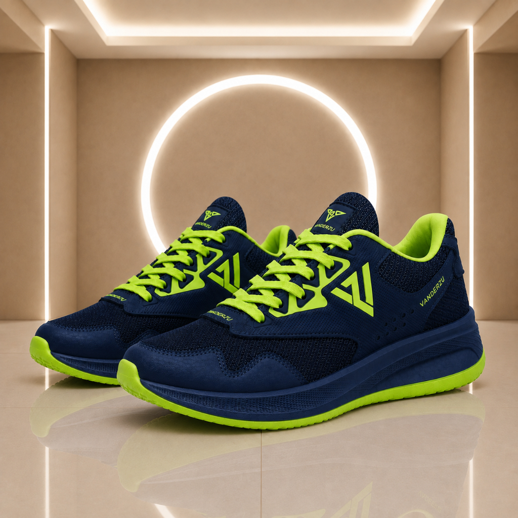 STABILO Vanderzu Original FR302 Navy Stabililo รองเท้าผ้าใบกีฬาลําลองสําหรับบุรุษและสตรี