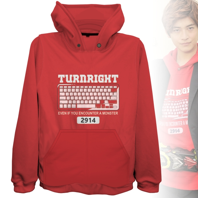 เสื้อฮู้ดคอสเพลย์ Hiden Aruto Kamen Rider เนื้อเนียนนุ่ม หนา