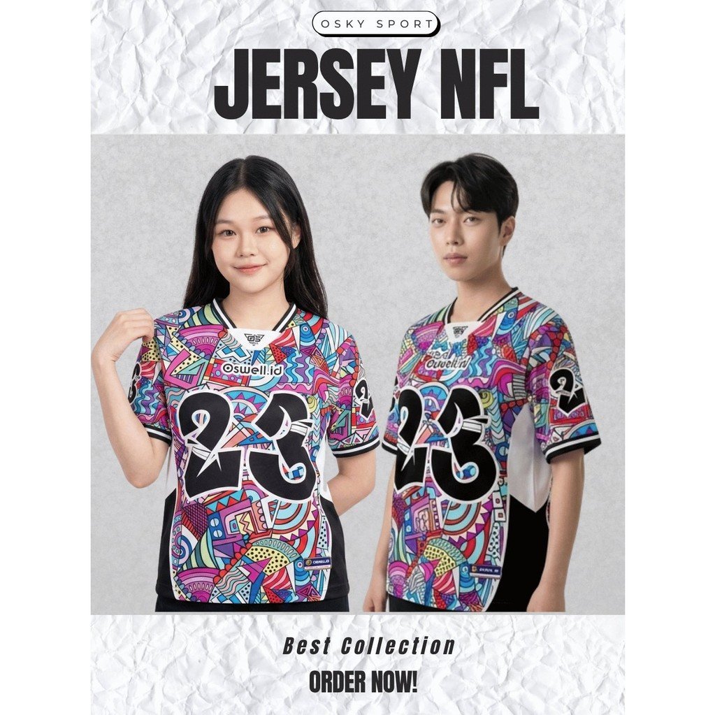 JERSEY NAME AND NUMBER / JERSEY NFL COLLAR 12
