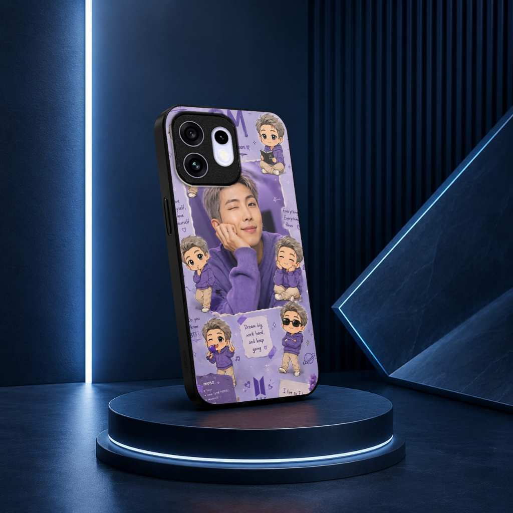 Softcase Glass Oppo Reno 16 Reno 16 F [BT21] Oppo Reno 11 F Reno 15 F Reno 16F - Softcase Mirror - S