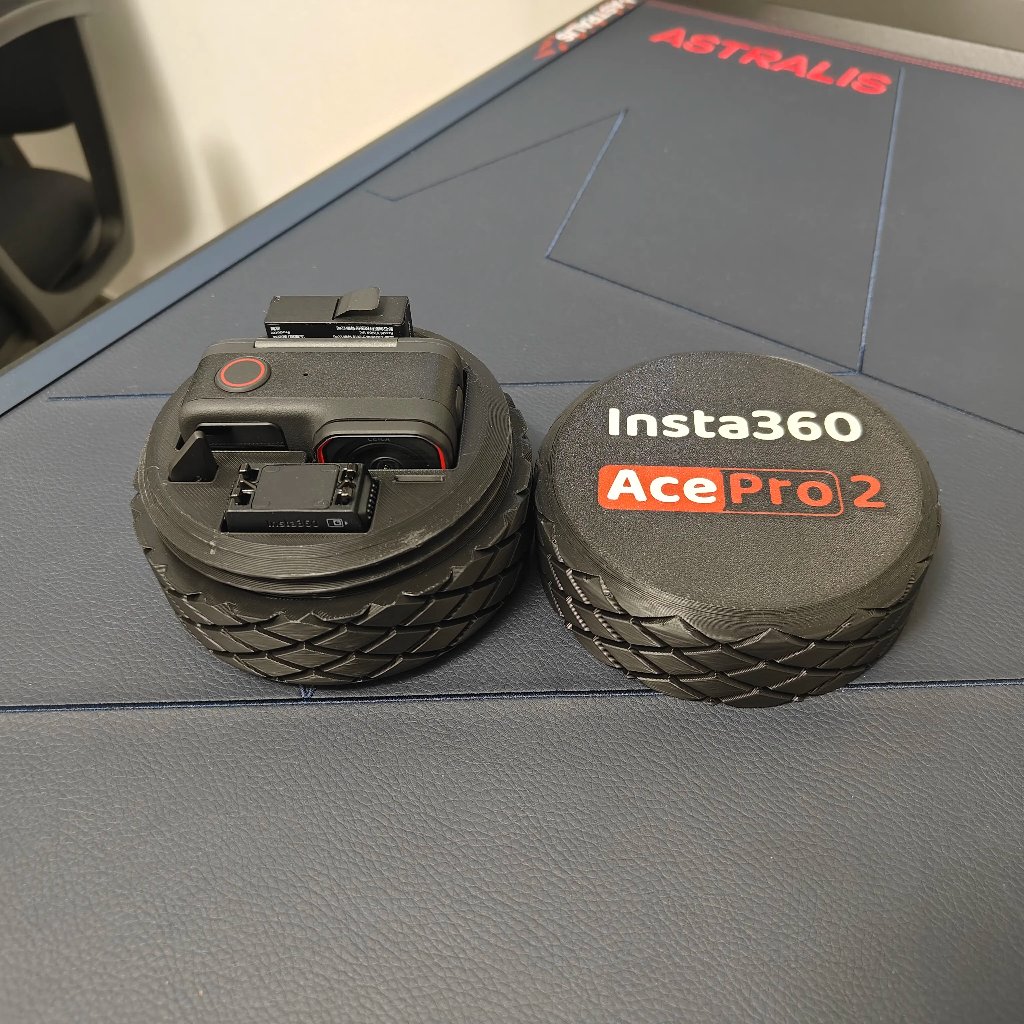 Insta360 Ace Pro 2 Case Rugged Grip Holder Casing Kamera Insta360 Ace Pro 2