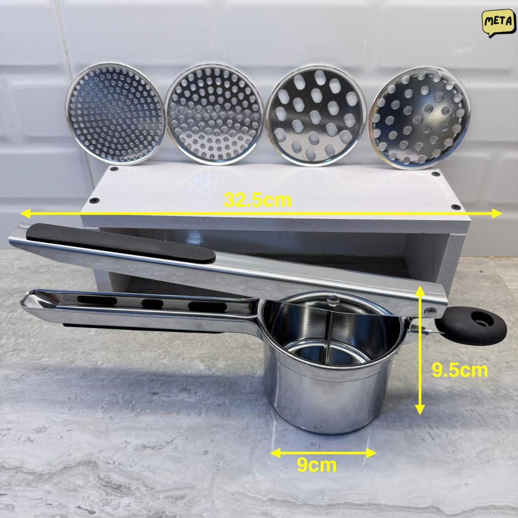 POTATO MASHER SET / POTATO CRUSHER / LEMON SQUEEZER / POTATO SOFTENER