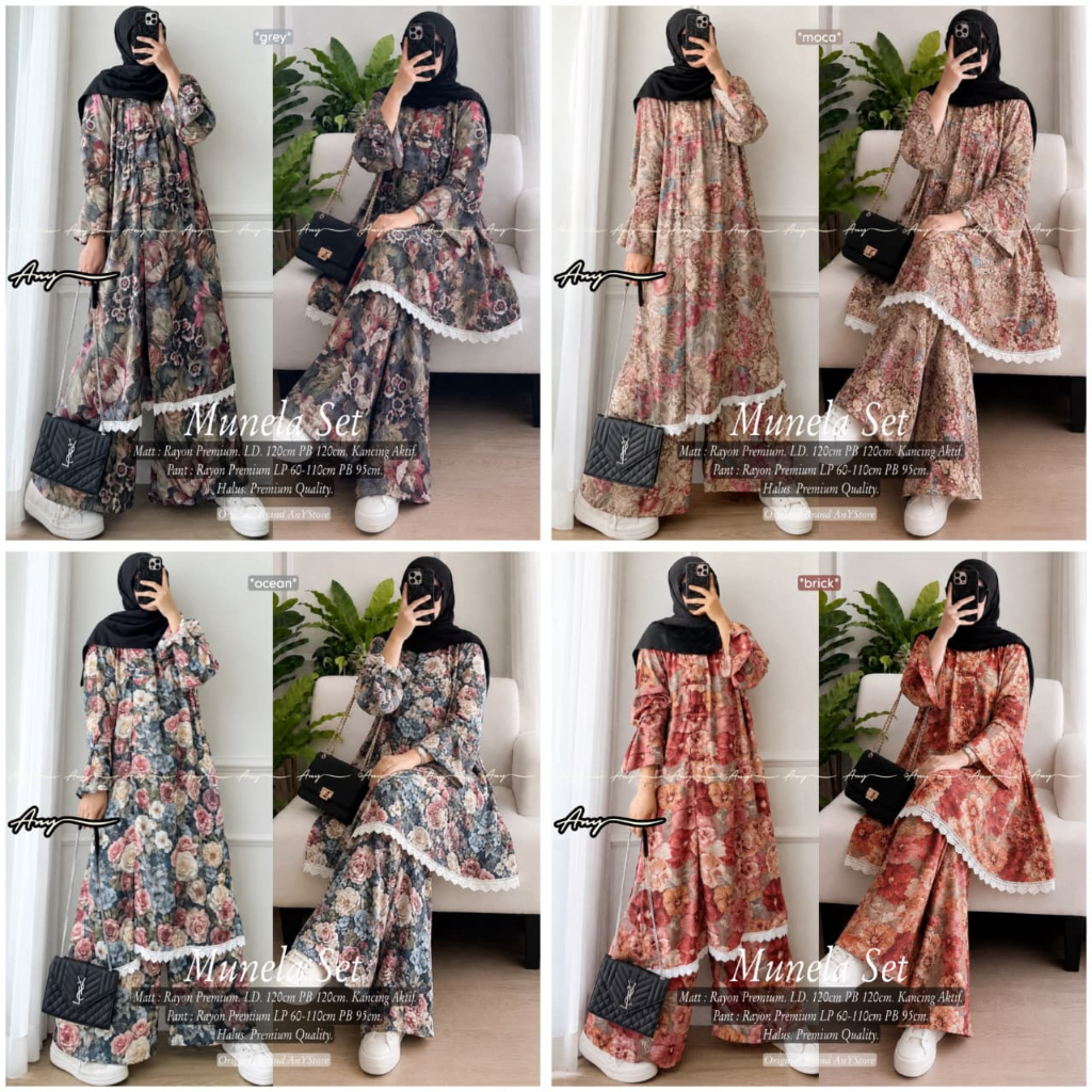 HQ เสื้อผ้าผู้หญิง MUNELA SET จาก AnY FASHION STORE