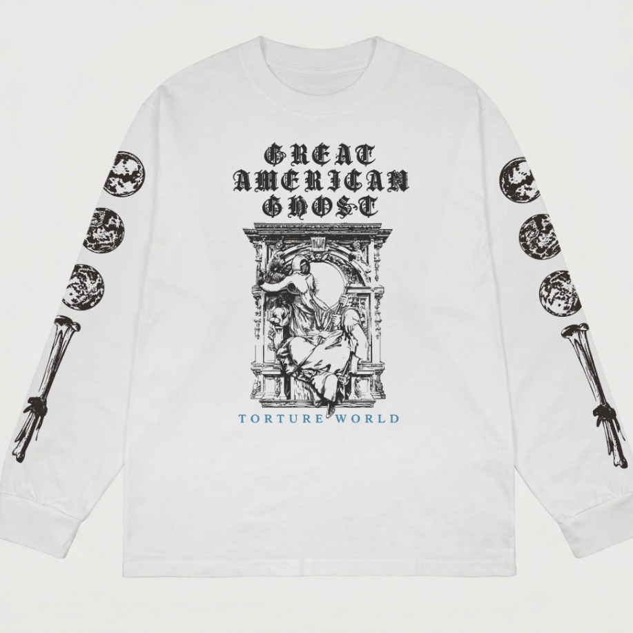 GLGS - แขนยาว Oversize Sean 24s Cotton