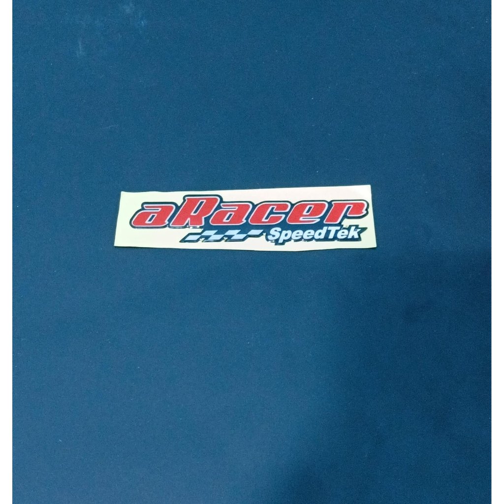 สติ๊กเกอร์โลโก้ ARacer SpeedTek สําหรับสัญลักษณ์นูนรถยนต์รถจักรยานยนต์