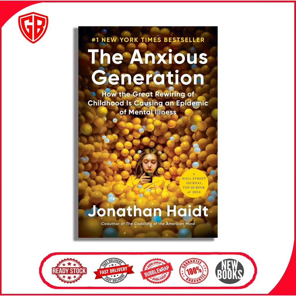 The Anxious Generation by Jonathan Haidt