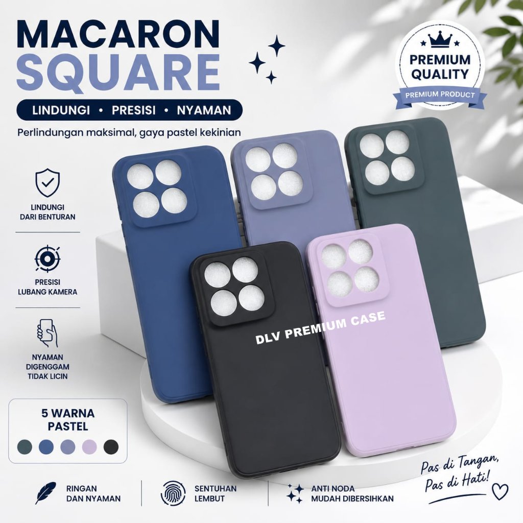 MOTO EDGE 70 FUSION CASE MACAROON SQUARE EDGE SOFT CASE LIQUID EDGE MOTO EDGE 70 FUSION MS-1