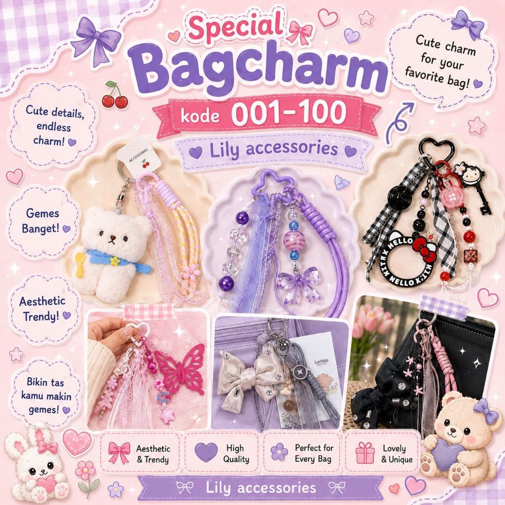 LAURAS~ONLY ON LIVE BAGCHARM CODE (001~100)