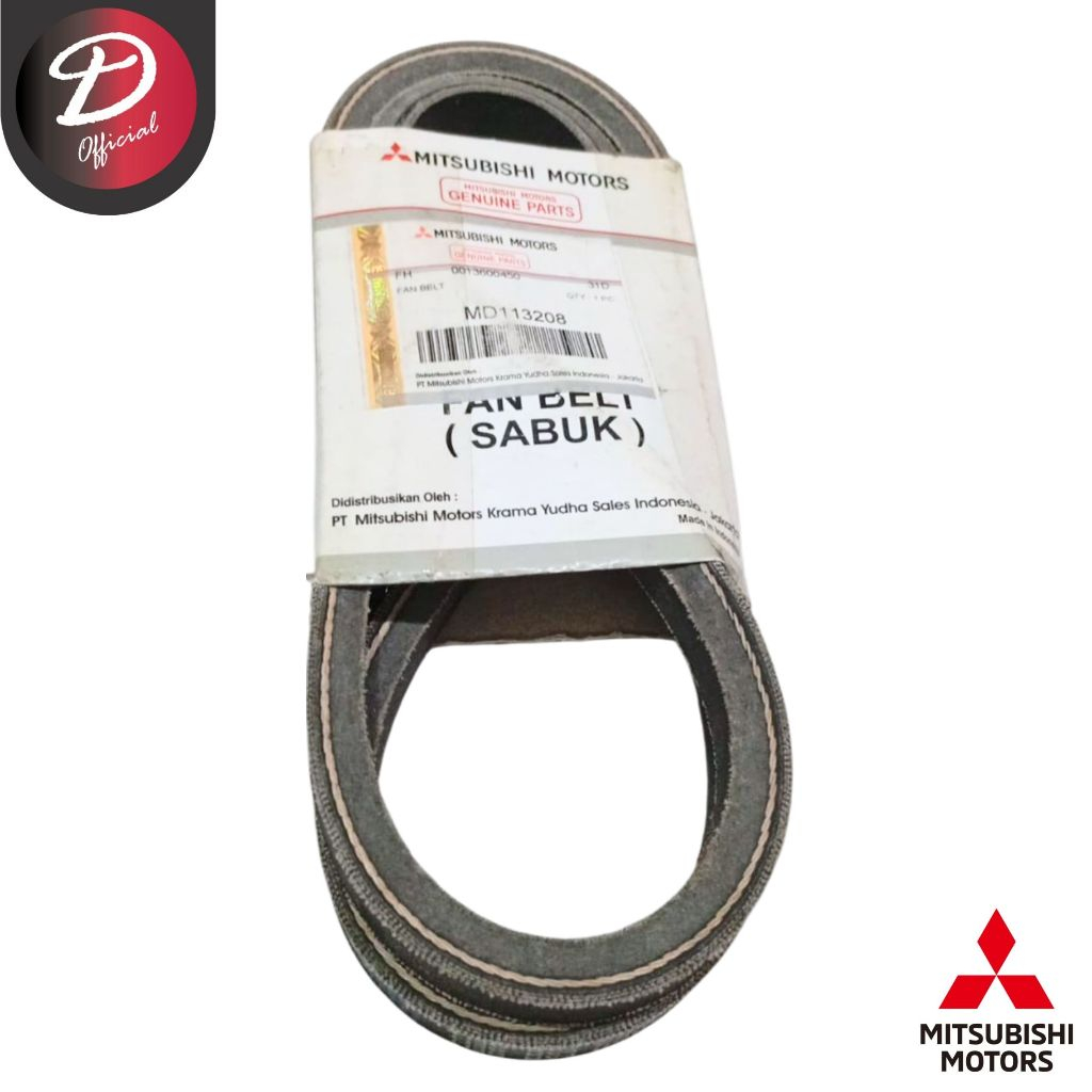 Fanbelt Van Belt ไดชาร์จพัดลมเข็มขัด Dynamo Ampere Cas Charge Mitsubishi L300 ดีเซล L038 2,300CC 2.3
