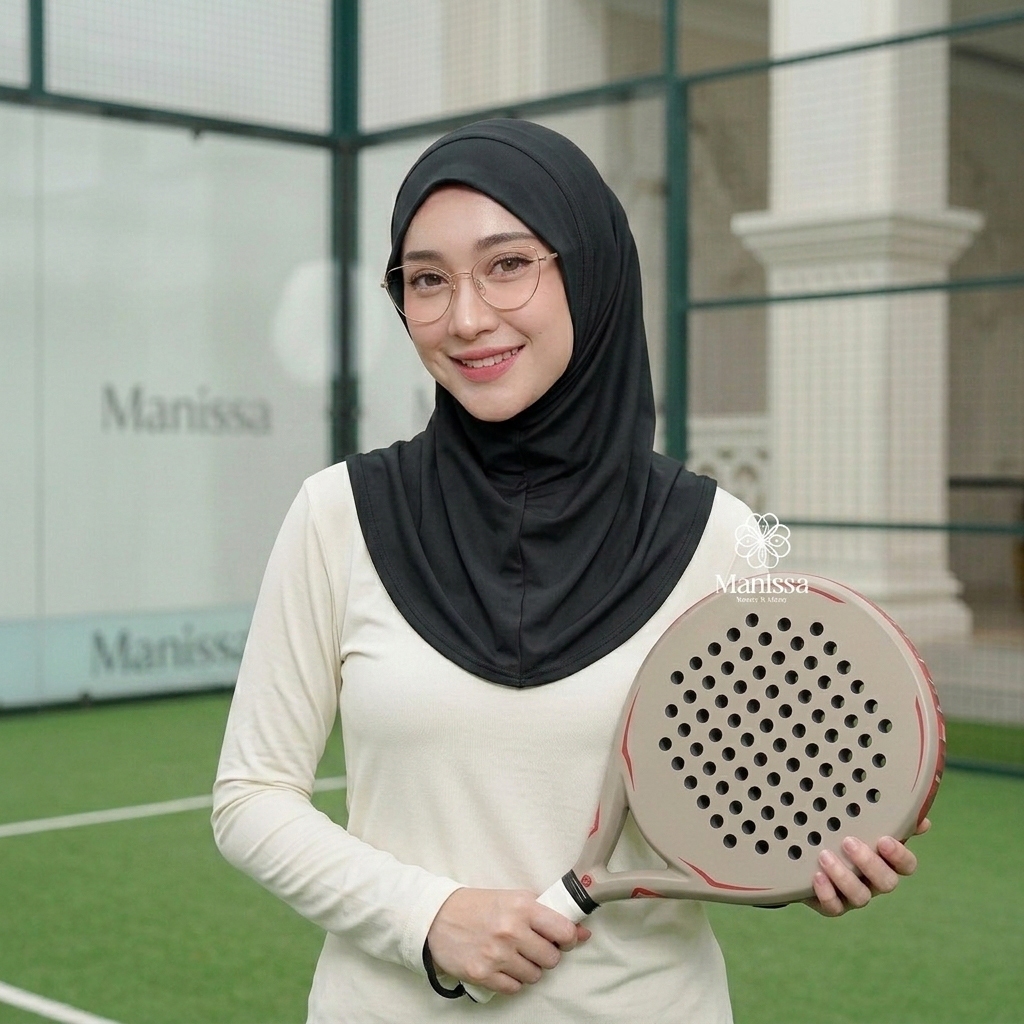 Manisa - ฮิญาบสปอร์ตสําเร็จรูป | Instant Soft Pad Sport Instant Jersey Premium Hijab สิงหาคมวันประกาศอิสรภาพ Hijab