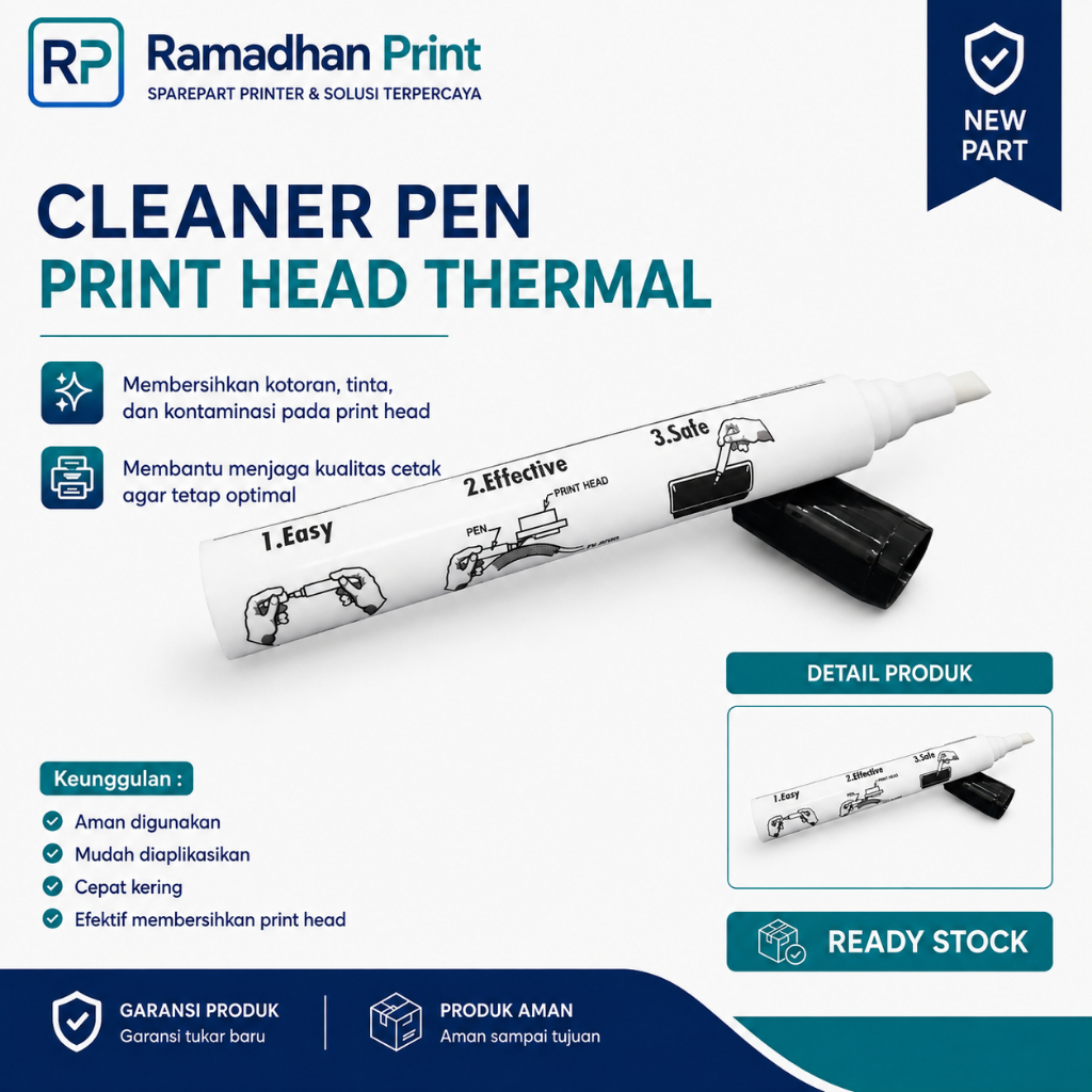 MARKER เครื่องพิมพ์ความร้อน CLEANER PEN CLEANING CLEANER THERMAL PRINTER