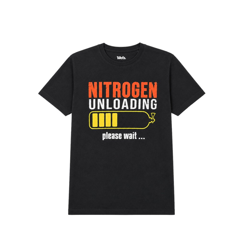 เสื้อยืดดําน้ํา Wetshirt Dive Concentor Unloading Dive T-shirt Dive T-shirt